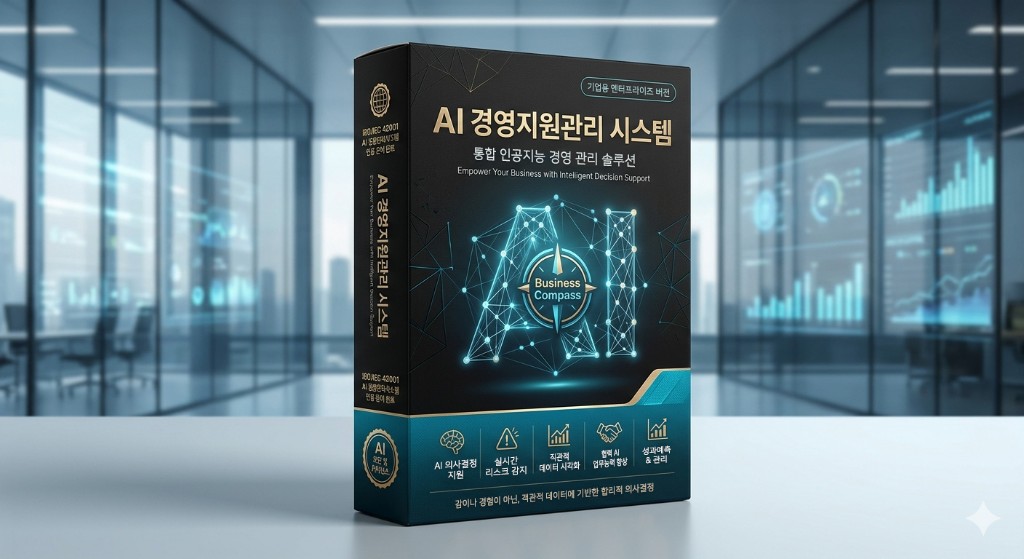 AI 경영지원솔루션 화면